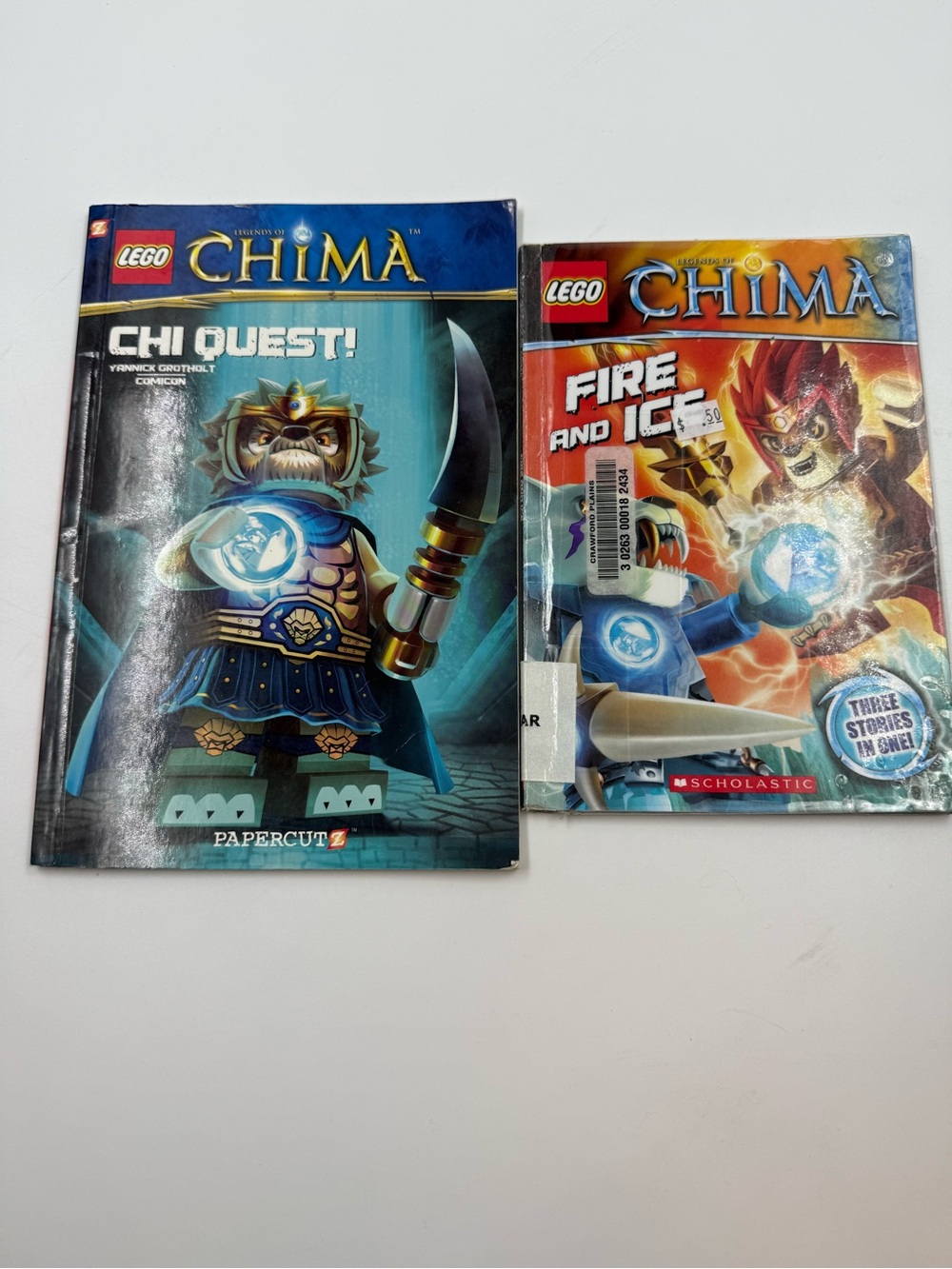 Lego Chima book x 2
